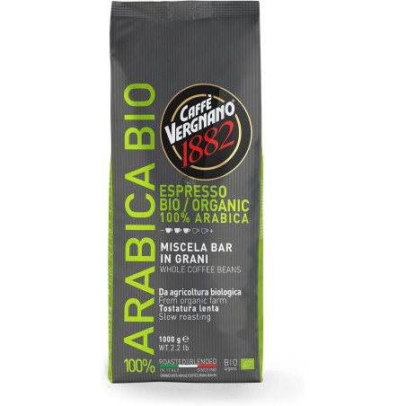 Caffè Vergnano 1882 Bio 1 kg : notre avis sur ce 100 % Arabica
