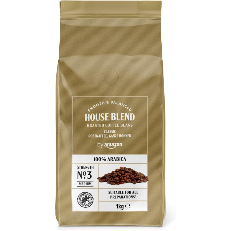 by Amazon House Blend 1 kg : notre avis sur ce 100 % Arabica