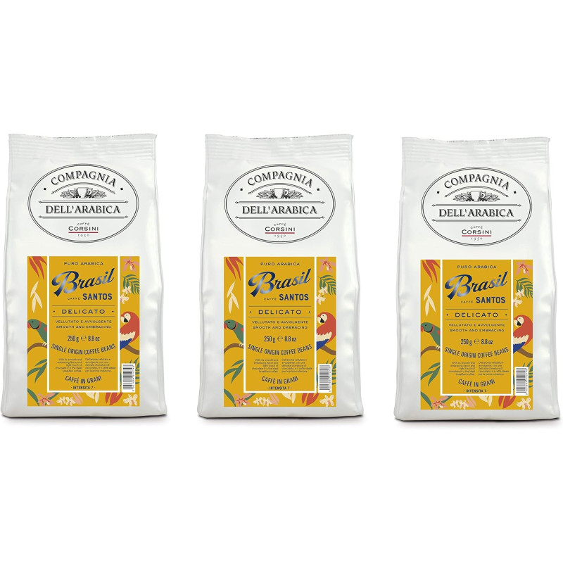 Corsini Compagnia dell'Arabica Brésil : notre avis sur ce single-origin italien