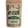 Graindecafé Brésil Santos VERT 1 kg : café NON torréfié à torréfier soi-même
