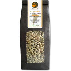 Rohebohnen Café Vert Colombie Supremo : à torréfier soi-même