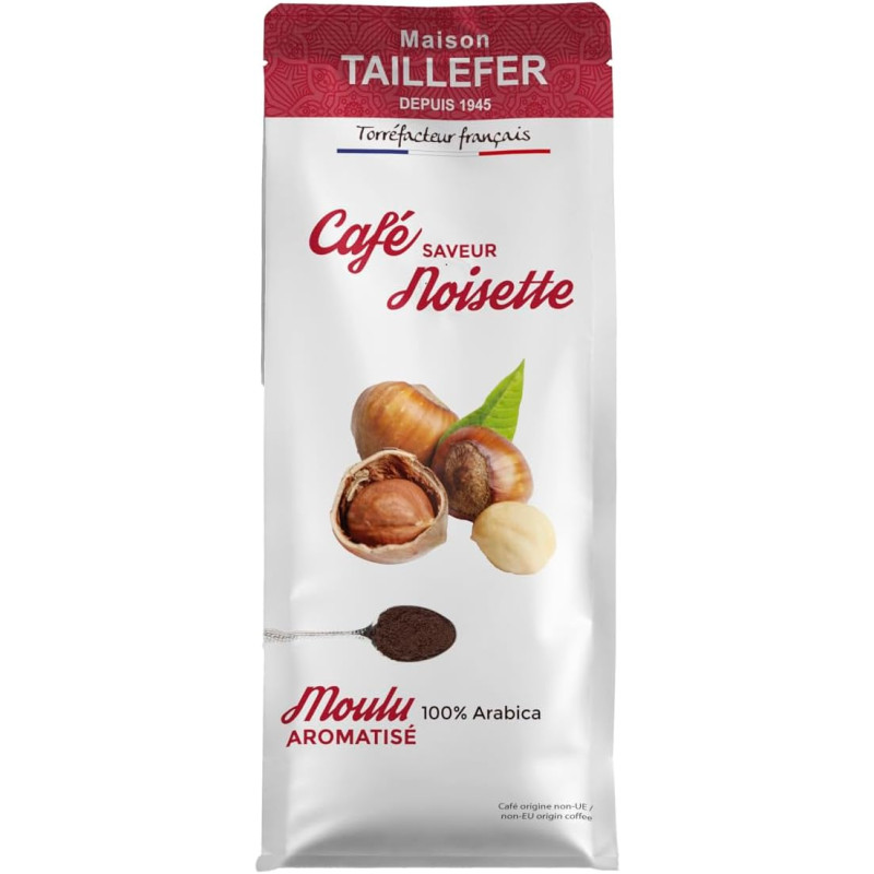 Maison Taillefer Café Moulu Noisette 225 g : notre avis sur ce café aromatisé