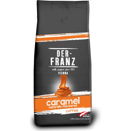 Der-Franz Café en Grains Caramel 1 kg : notre avis sur ce café aromatisé