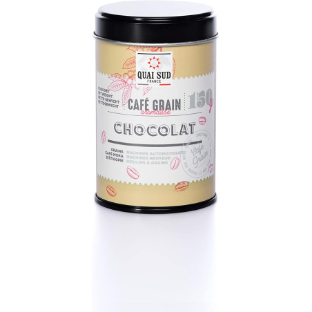 Quai Sud Café en Grains Chocolat 150 g : notre avis sur ce café aromatisé