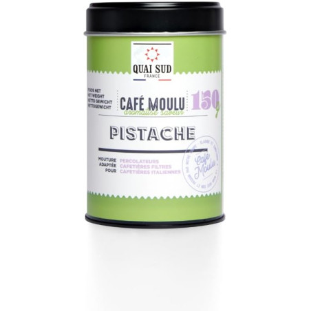 Quai Sud Café Moulu Pistache 150 g : notre avis sur ce café aromatisé