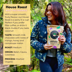 EXHALE Café Moulu Bio 225 g, notre avis