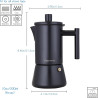 Easyworkz Diego Cafetière Italienne Inox, notre avis