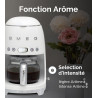 Smeg DCF02WHEU Cafetière Filtre Design, notre avis