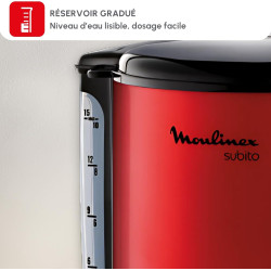 Moulinex Subito FG360D11 : notre avis sur la filtre 10-15 tasses