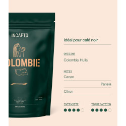 Incapto Colombie Huila 1 kg : notre avis sur ce 84 SCA