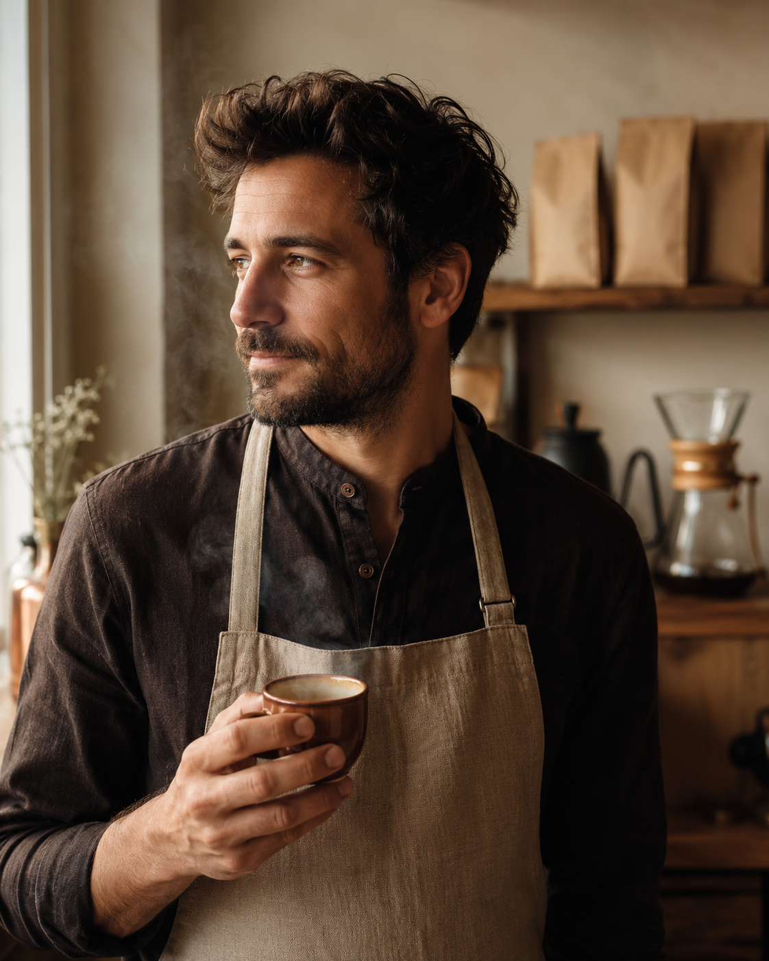 Hugo, barista en chef Art du Grain