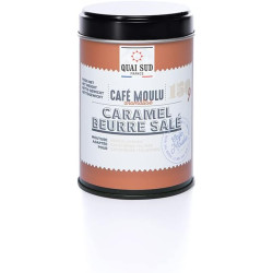 Quai Sud Café Moulu Caramel Beurre Salé 150 g