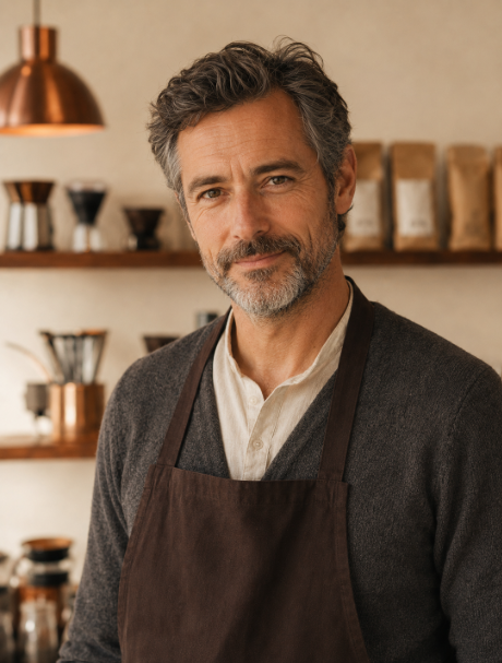 Antoine, Maître torréfacteur · Méthodes & machines chez Art du Grain
